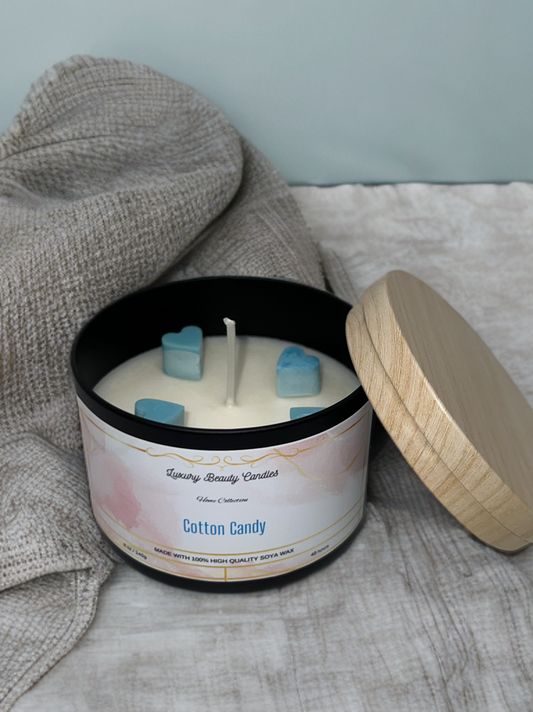 Luxurious Cotton Candy Candles